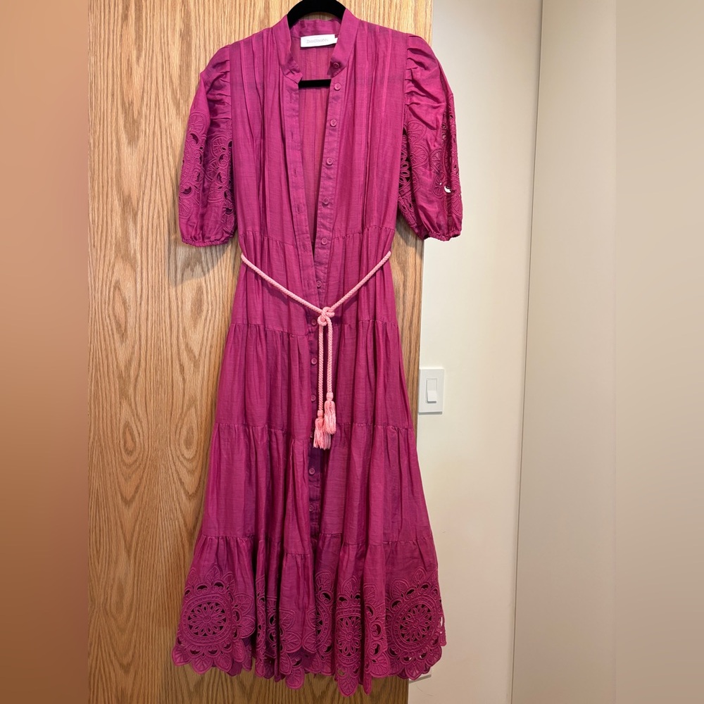 Zimmermann Pink Dress.